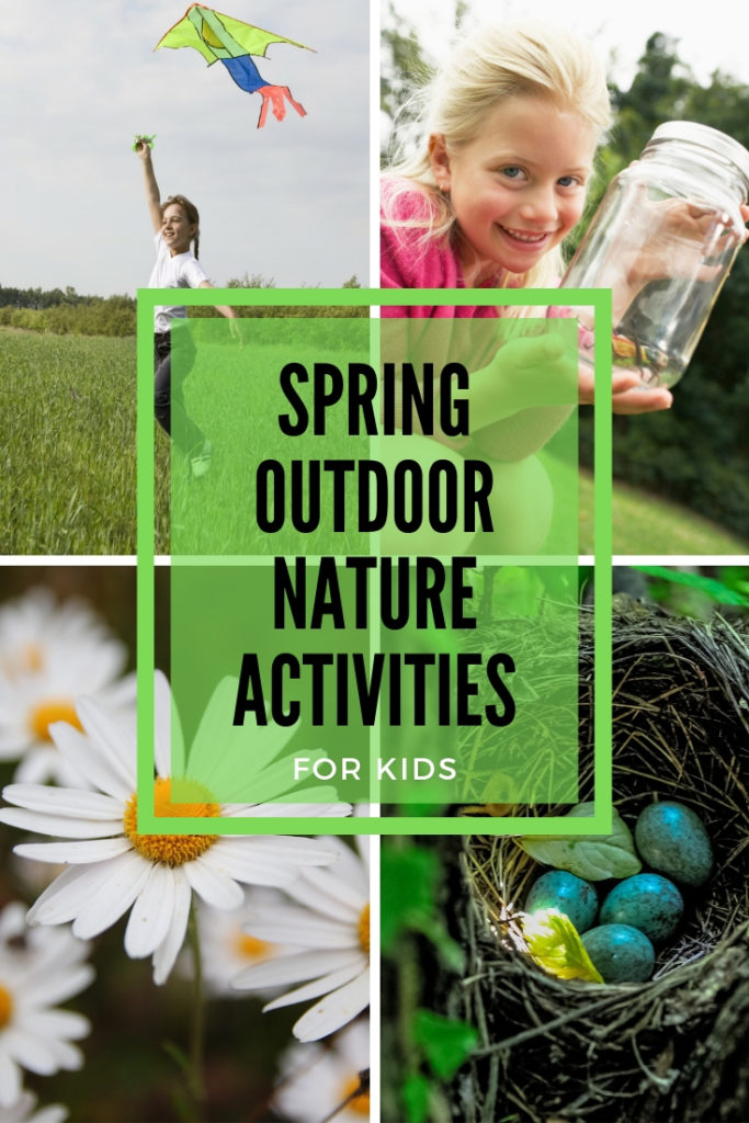 Here is a list of activities to keep your kids busy this spring.  These outdoor nature activities are sure to inspire learning and fun!